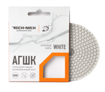 Алмазный Гибкий Шлифовальный Круг WHITE TECH-NICK D100/№1500