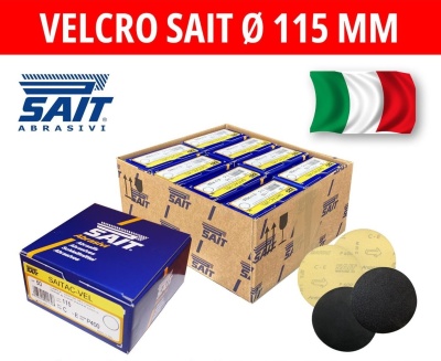 Фибродиск мягкий SAIT 115хVelcro №800 Фибродиск мягкий SAIT 115хVelcro №800